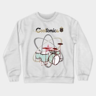 1950,s drum Crewneck Sweatshirt